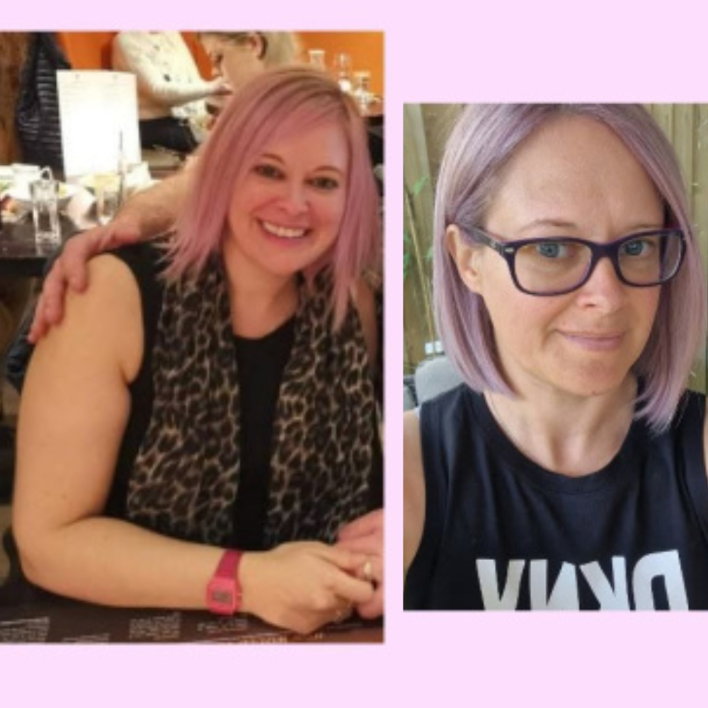 Charmaine before and after transformation